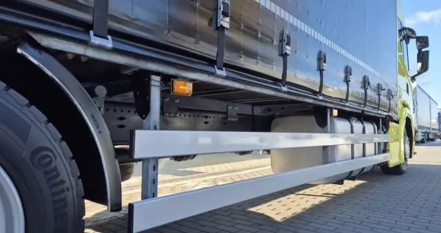 SCANIA SCANIA///G320///2021///RETARDER ///FIRANKA///VECON///18000KG/// DŁUGOŚĆ 8.10///20 EUROPALET// DACH PODNOSZONY///SKÓRY/// WAGA///FULL LED///KLIMA POSTOJOWA///BOGATA WERSJA///PERFEKCYJNY STAN 