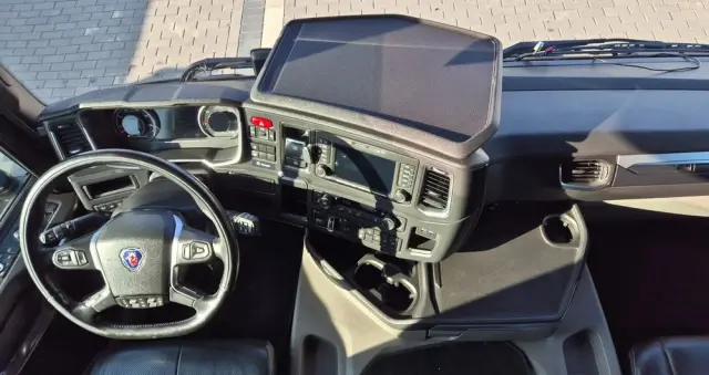 SCANIA SCANIA///G320///2021///RETARDER ///FIRANKA///VECON///18000KG/// DŁUGOŚĆ 8.10///20 EUROPALET// DACH PODNOSZONY///SKÓRY/// WAGA///FULL LED///KLIMA POSTOJOWA///BOGATA WERSJA///PERFEKCYJNY STAN 