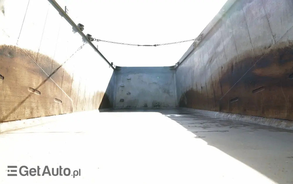 ZASLAW WYWROTKA ALUMINIOWA / 35 m3 / 2x OŚ  PODNOSZONA / OSIE SAF 