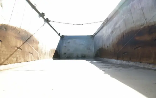 ZASLAW WYWROTKA ALUMINIOWA / 35 m3 / 2x OŚ  PODNOSZONA / OSIE SAF 