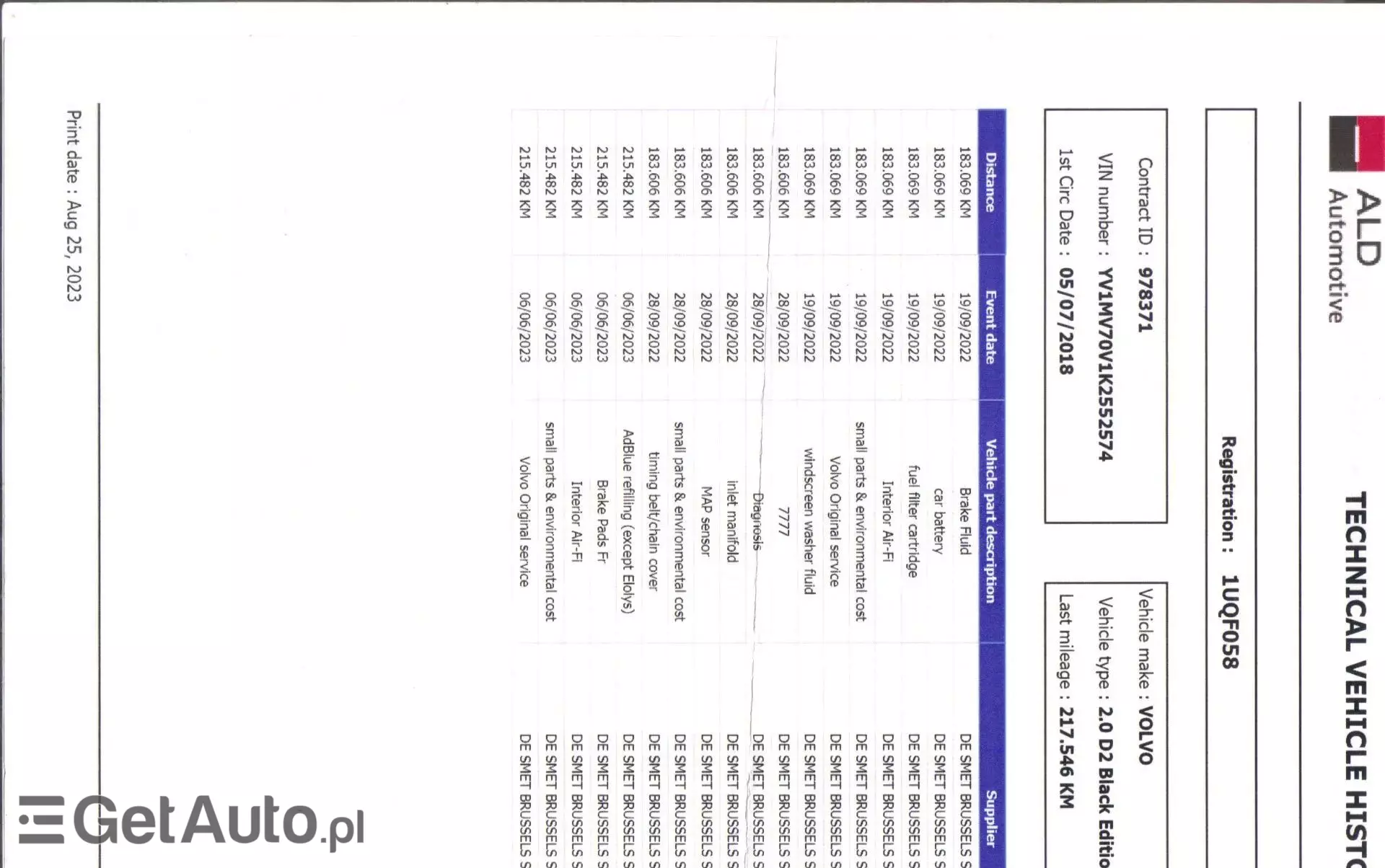 VOLVO V40 2.0 D2 (120 KM)