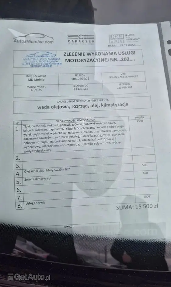 AUDI A5 Coupé 1.8 TFSI