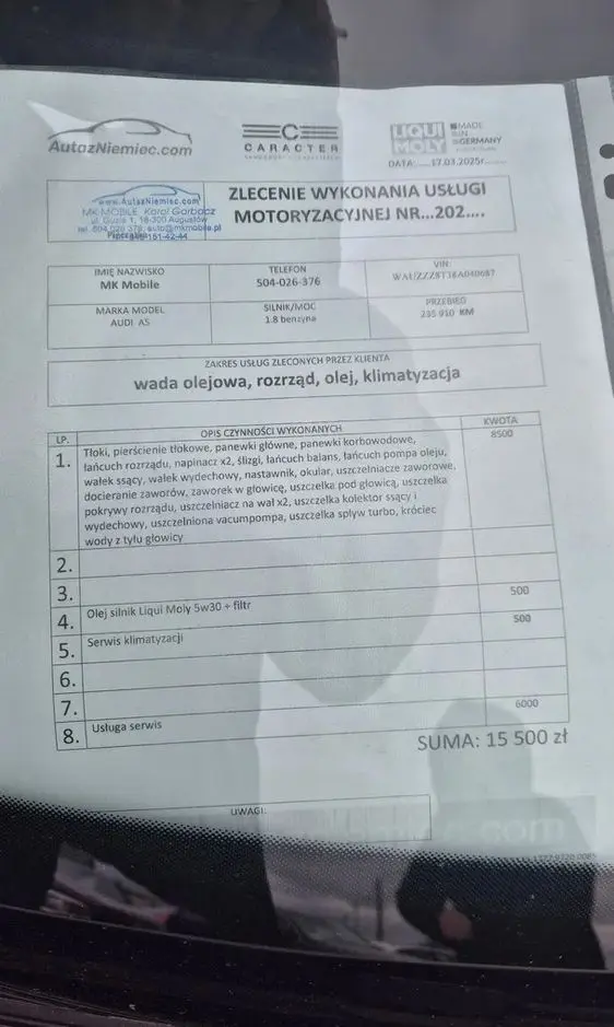 AUDI A5 Coupé 1.8 TFSI