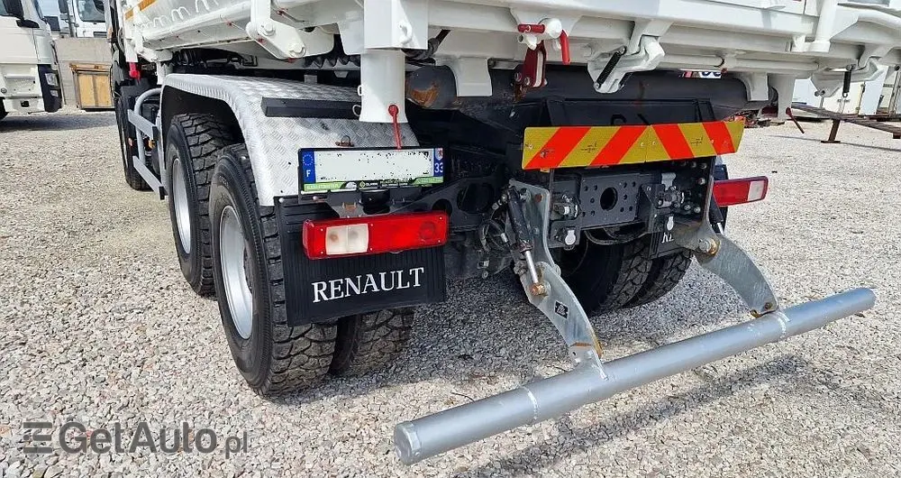 RENAULT C430 6x4 Wywrotka trzystronna Hydroburta, Jak Nowe 