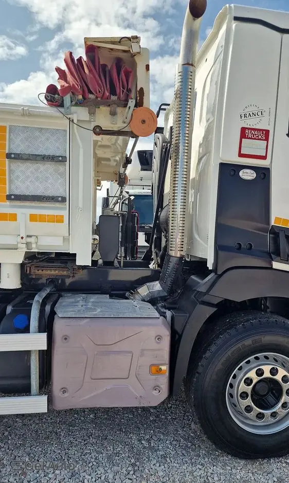 RENAULT C430 6x4 Wywrotka trzystronna Hydroburta, Jak Nowe 