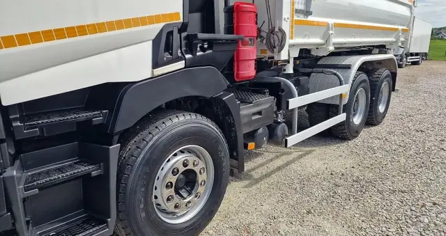 RENAULT C430 6x4 Wywrotka trzystronna Hydroburta, Jak Nowe 