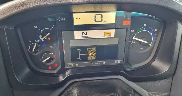 RENAULT C430 6x4 Wywrotka trzystronna Hydroburta, Jak Nowe 