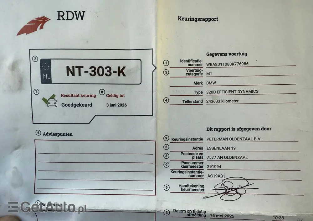 BMW Seria 3 320d Efficient Dynamics