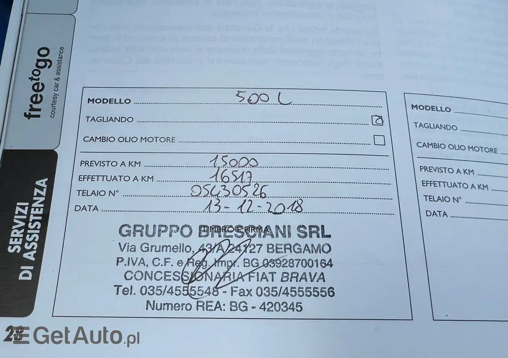 FIAT 500L 1.4 16V Opening Edition