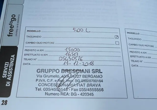 FIAT 500L 1.4 16V Opening Edition