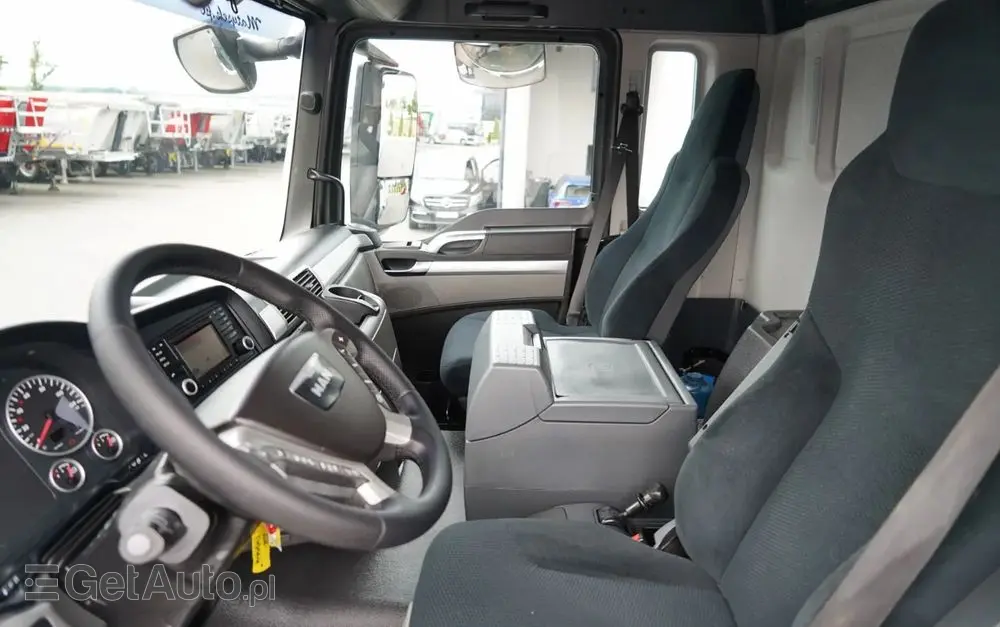 MAN TGS 35.440 / 8X4 / WYWROTKA 2 STR. / HYDROBURTA / BORDMATIC / ZABUDOWA MEILLER KIPPER 