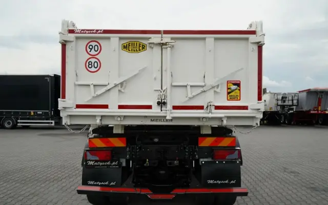 MAN TGS 35.440 / 8X4 / WYWROTKA 2 STR. / HYDROBURTA / BORDMATIC / ZABUDOWA MEILLER KIPPER 