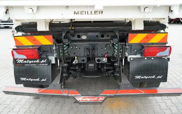 MAN TGS 35.440 / 8X4 / WYWROTKA 2 STR. / HYDROBURTA / BORDMATIC / ZABUDOWA MEILLER KIPPER 