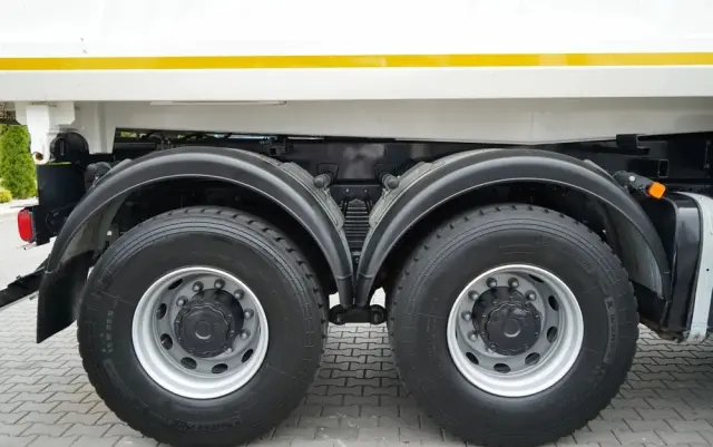 MAN TGS 35.440 / 8X4 / WYWROTKA 2 STR. / HYDROBURTA / BORDMATIC / ZABUDOWA MEILLER KIPPER 