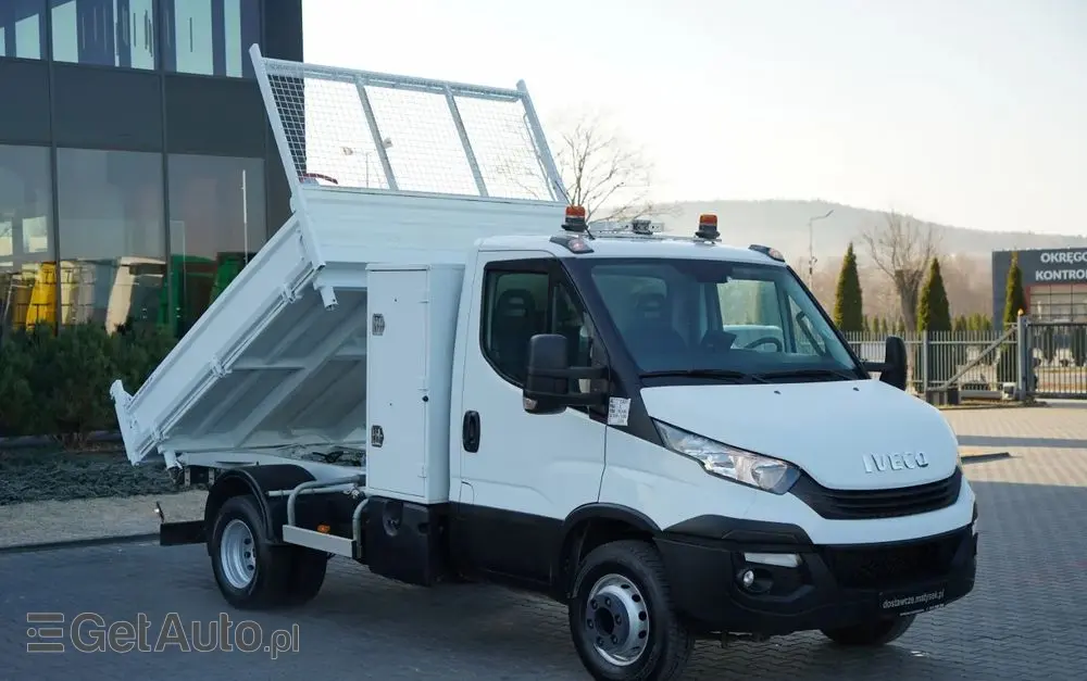 IVECO DAILY 70-180 / WYWROTKA TYLNOZSYPOWA 2,8 M / DMC: 7,0 T / BLIŹNIAK / BLOKADA MOSTU 