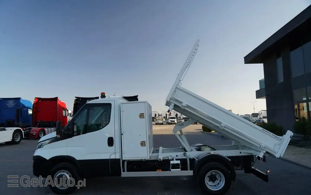 IVECO DAILY 70-180 / WYWROTKA TYLNOZSYPOWA 2,8 M / DMC: 7,0 T / BLIŹNIAK / BLOKADA MOSTU 