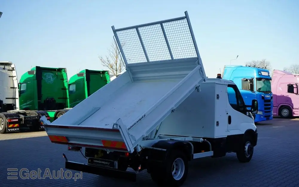 IVECO DAILY 70-180 / WYWROTKA TYLNOZSYPOWA 2,8 M / DMC: 7,0 T / BLIŹNIAK / BLOKADA MOSTU 