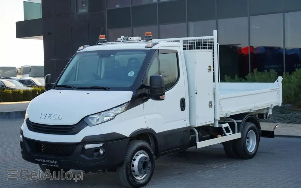 IVECO DAILY 70-180 / WYWROTKA TYLNOZSYPOWA 2,8 M / DMC: 7,0 T / BLIŹNIAK / BLOKADA MOSTU 