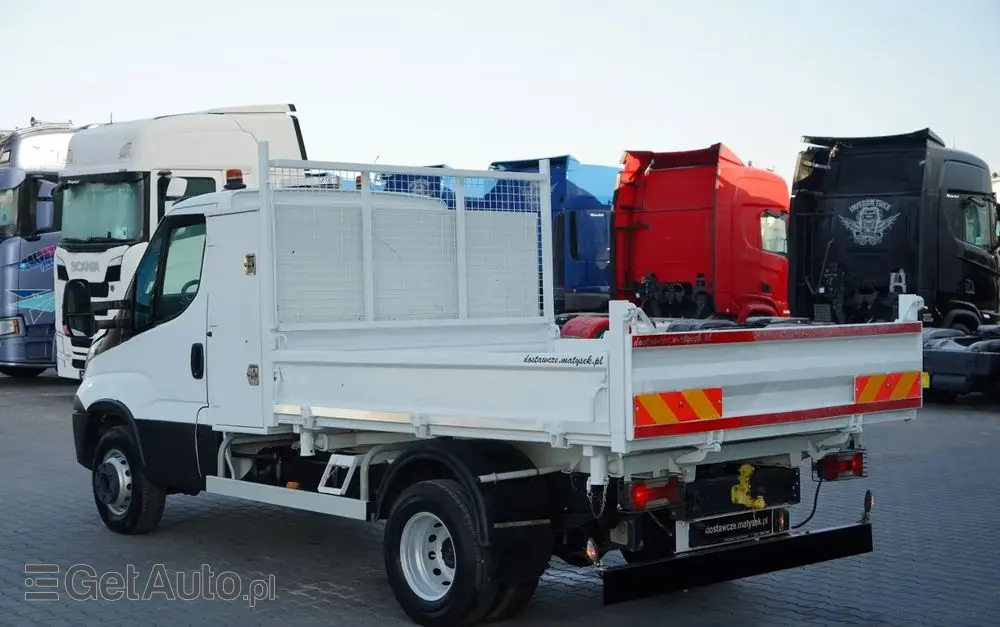 IVECO DAILY 70-180 / WYWROTKA TYLNOZSYPOWA 2,8 M / DMC: 7,0 T / BLIŹNIAK / BLOKADA MOSTU 