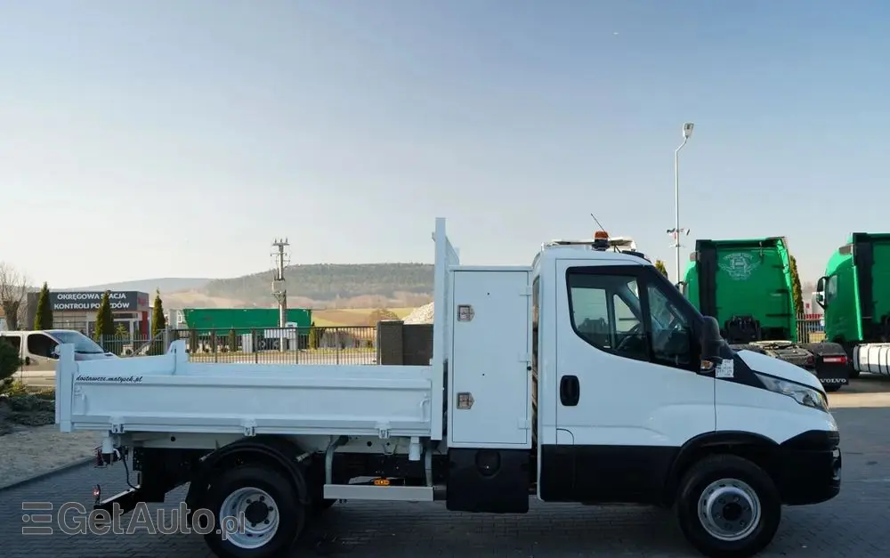 IVECO DAILY 70-180 / WYWROTKA TYLNOZSYPOWA 2,8 M / DMC: 7,0 T / BLIŹNIAK / BLOKADA MOSTU 