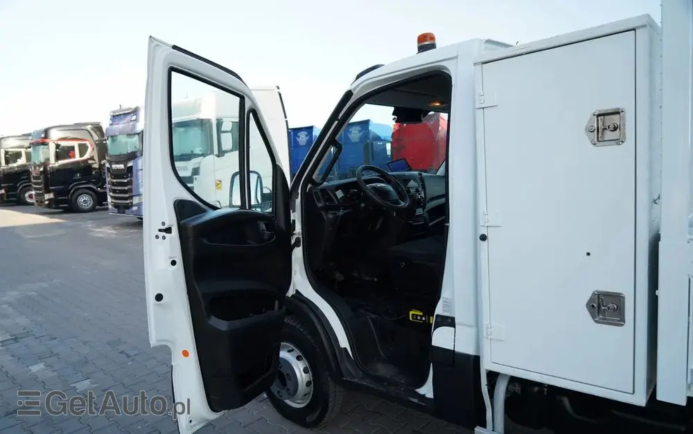 IVECO DAILY 70-180 / WYWROTKA TYLNOZSYPOWA 2,8 M / DMC: 7,0 T / BLIŹNIAK / BLOKADA MOSTU 
