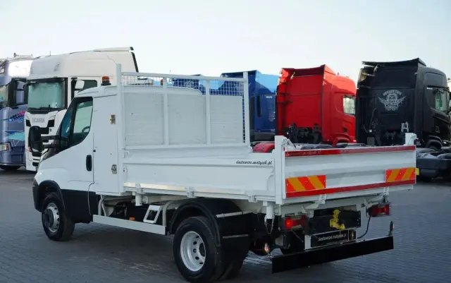 IVECO DAILY 70-180 / WYWROTKA TYLNOZSYPOWA 2,8 M / DMC: 7,0 T / BLIŹNIAK / BLOKADA MOSTU 