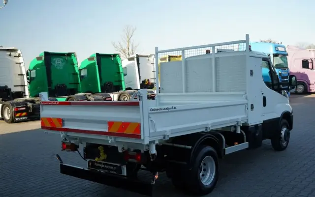 IVECO DAILY 70-180 / WYWROTKA TYLNOZSYPOWA 2,8 M / DMC: 7,0 T / BLIŹNIAK / BLOKADA MOSTU 