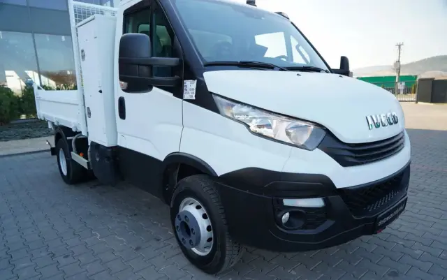 IVECO DAILY 70-180 / WYWROTKA TYLNOZSYPOWA 2,8 M / DMC: 7,0 T / BLIŹNIAK / BLOKADA MOSTU 