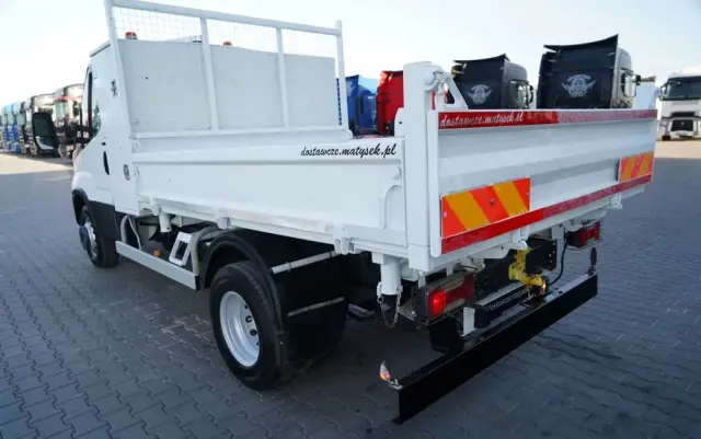 IVECO DAILY 70-180 / WYWROTKA TYLNOZSYPOWA 2,8 M / DMC: 7,0 T / BLIŹNIAK / BLOKADA MOSTU 