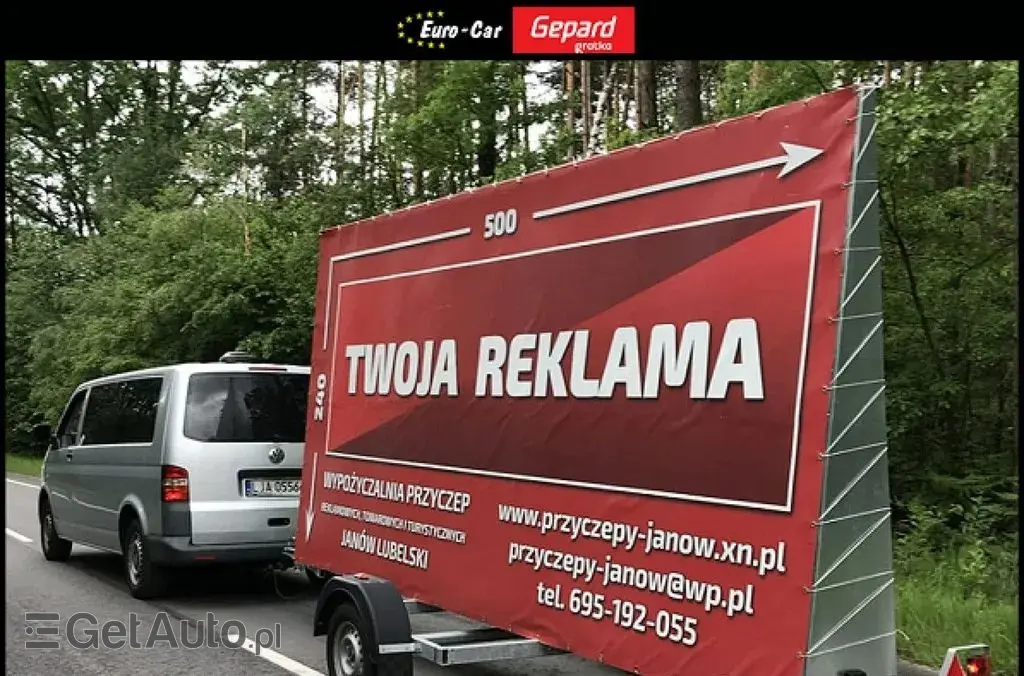 MER PRZYCZEPA REKLAMOWA Mer 