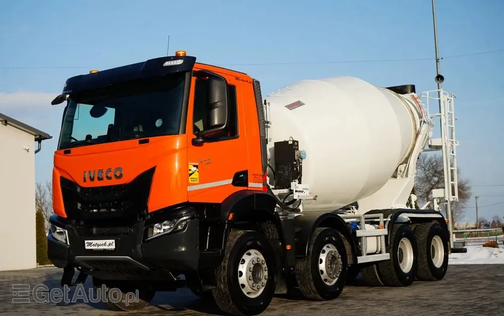 IVECO X-WAY 420 / 8X4 / BETONOMIESZARKA 9 M3 / SCHWING STETTER / AUTOMAT / EURO 6 