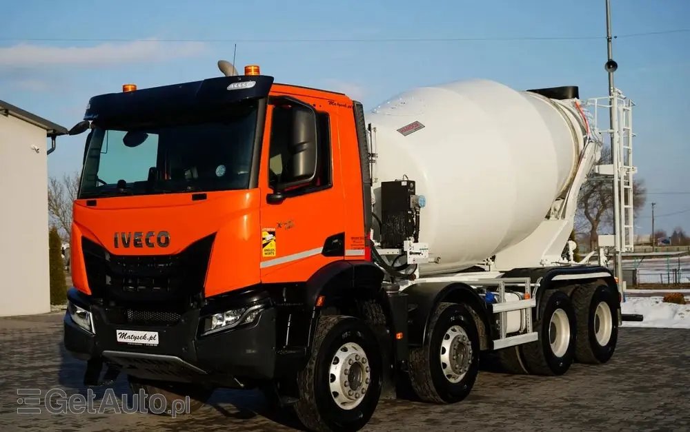 IVECO X-WAY 420 / 8X4 / BETONOMIESZARKA 9 M3 / SCHWING STETTER / AUTOMAT / EURO 6 