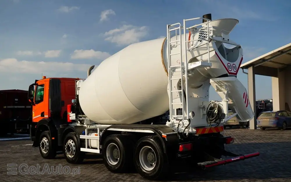 IVECO X-WAY 420 / 8X4 / BETONOMIESZARKA 9 M3 / SCHWING STETTER / AUTOMAT / EURO 6 