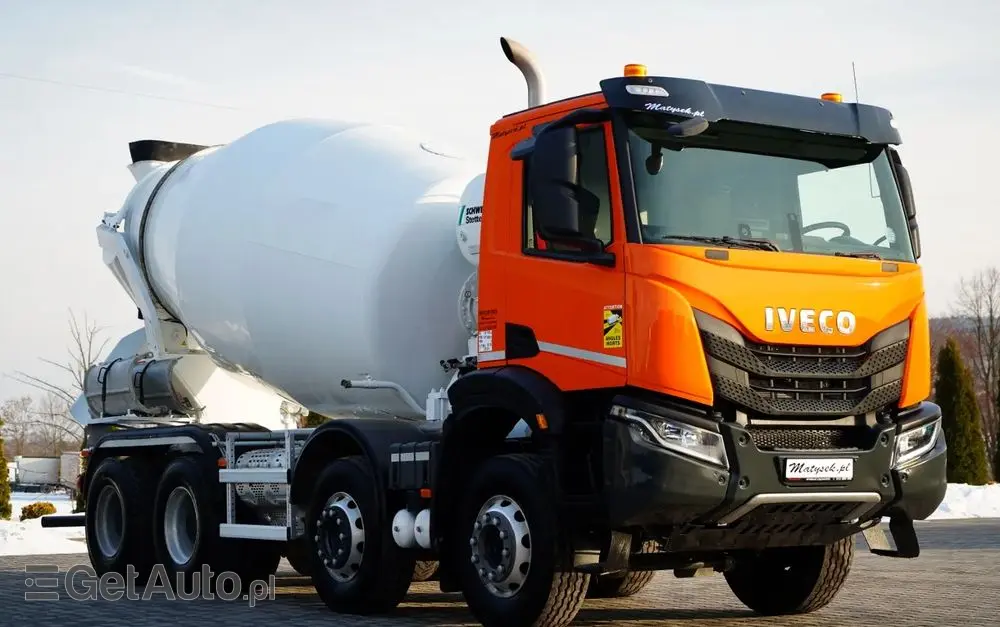 IVECO X-WAY 420 / 8X4 / BETONOMIESZARKA 9 M3 / SCHWING STETTER / AUTOMAT / EURO 6 
