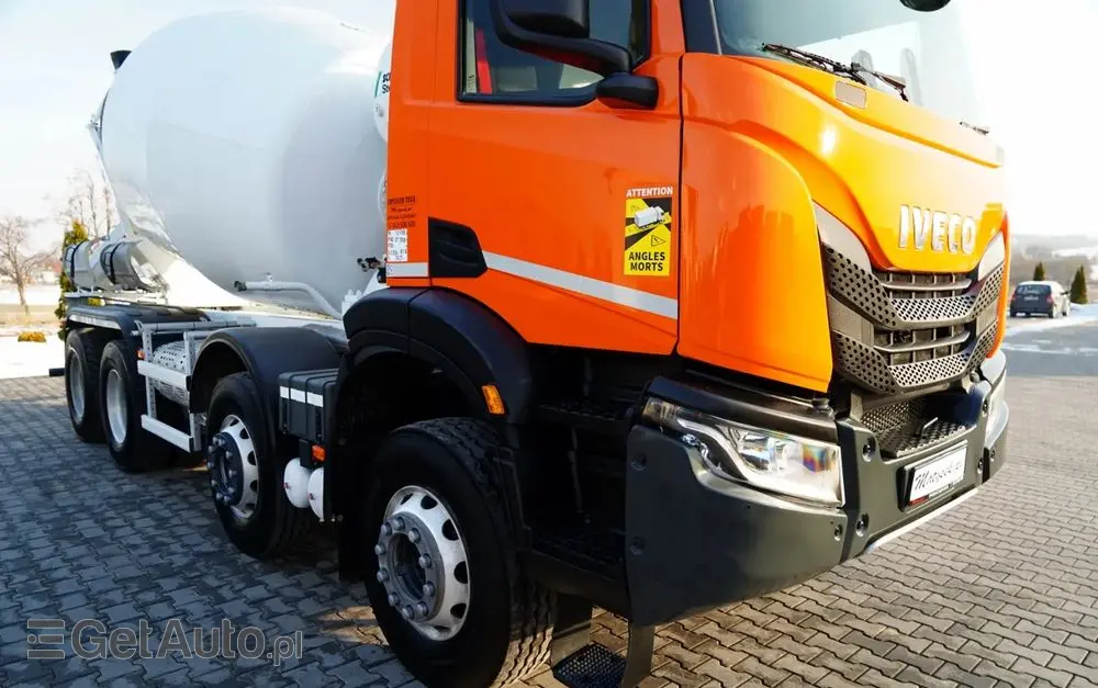 IVECO X-WAY 420 / 8X4 / BETONOMIESZARKA 9 M3 / SCHWING STETTER / AUTOMAT / EURO 6 