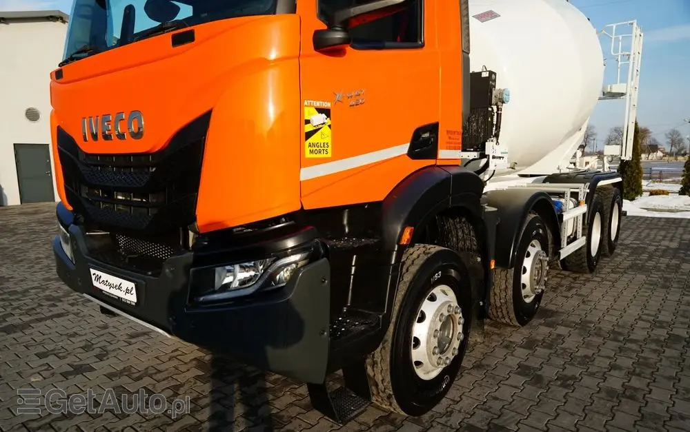 IVECO X-WAY 420 / 8X4 / BETONOMIESZARKA 9 M3 / SCHWING STETTER / AUTOMAT / EURO 6 