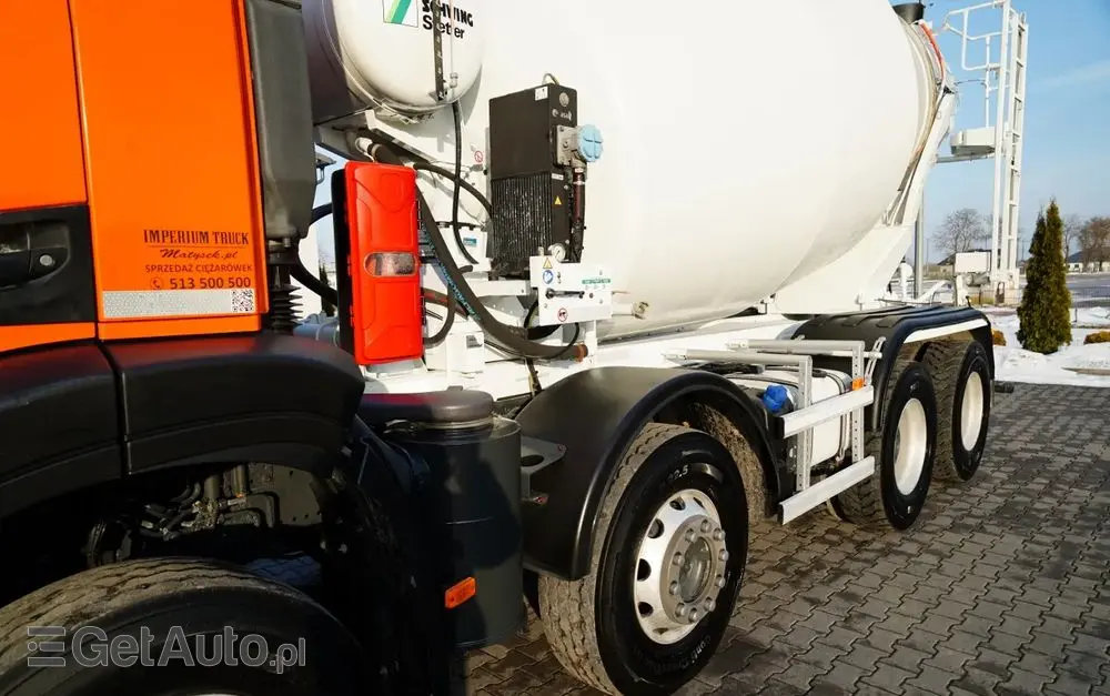 IVECO X-WAY 420 / 8X4 / BETONOMIESZARKA 9 M3 / SCHWING STETTER / AUTOMAT / EURO 6 