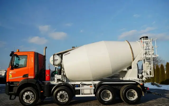 IVECO X-WAY 420 / 8X4 / BETONOMIESZARKA 9 M3 / SCHWING STETTER / AUTOMAT / EURO 6 