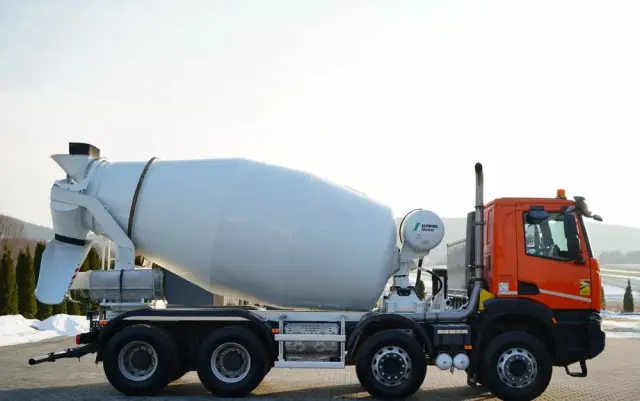 IVECO X-WAY 420 / 8X4 / BETONOMIESZARKA 9 M3 / SCHWING STETTER / AUTOMAT / EURO 6 