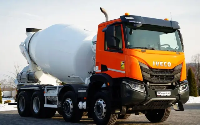 IVECO X-WAY 420 / 8X4 / BETONOMIESZARKA 9 M3 / SCHWING STETTER / AUTOMAT / EURO 6 