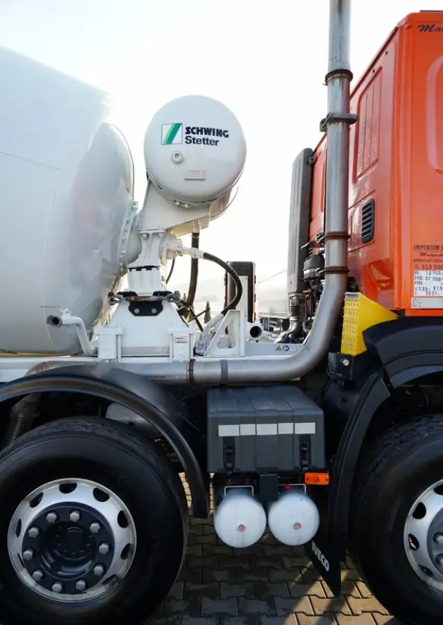 IVECO X-WAY 420 / 8X4 / BETONOMIESZARKA 9 M3 / SCHWING STETTER / AUTOMAT / EURO 6 
