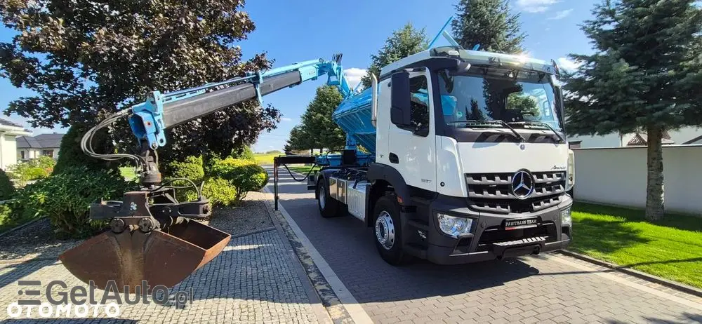 MERCEDES-BENZ AROCS 1827///* 2018///* PRZEB 41 TYŚ///* HDS///* WYWROTKA///* ROTATOR///* 18000KG///* ŁYŻKA///* STAN JAK NOWY 
