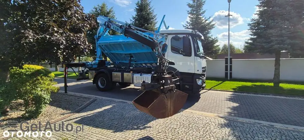 MERCEDES-BENZ AROCS 1827///* 2018///* PRZEB 41 TYŚ///* HDS///* WYWROTKA///* ROTATOR///* 18000KG///* ŁYŻKA///* STAN JAK NOWY 