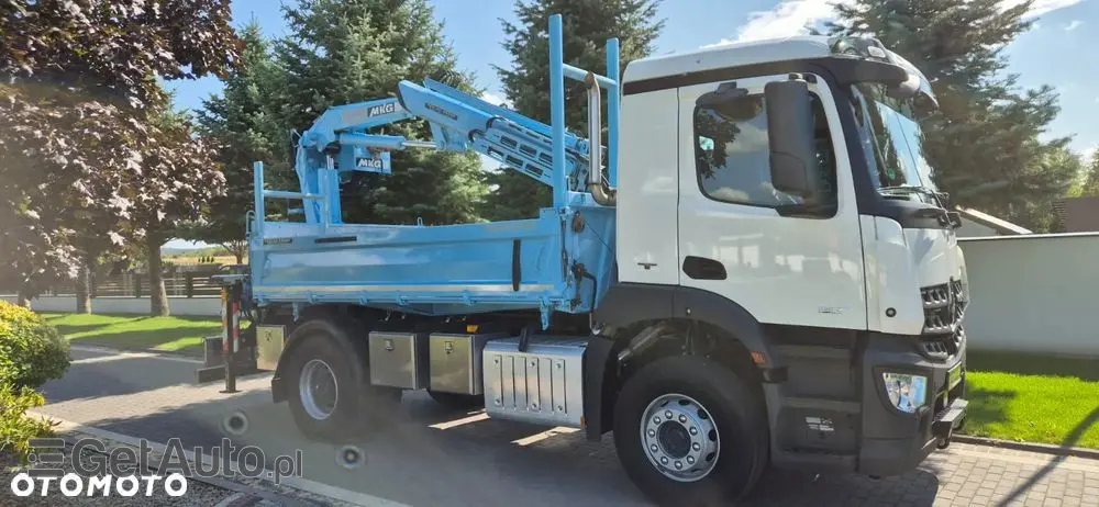 MERCEDES-BENZ AROCS 1827///* 2018///* PRZEB 41 TYŚ///* HDS///* WYWROTKA///* ROTATOR///* 18000KG///* ŁYŻKA///* STAN JAK NOWY 