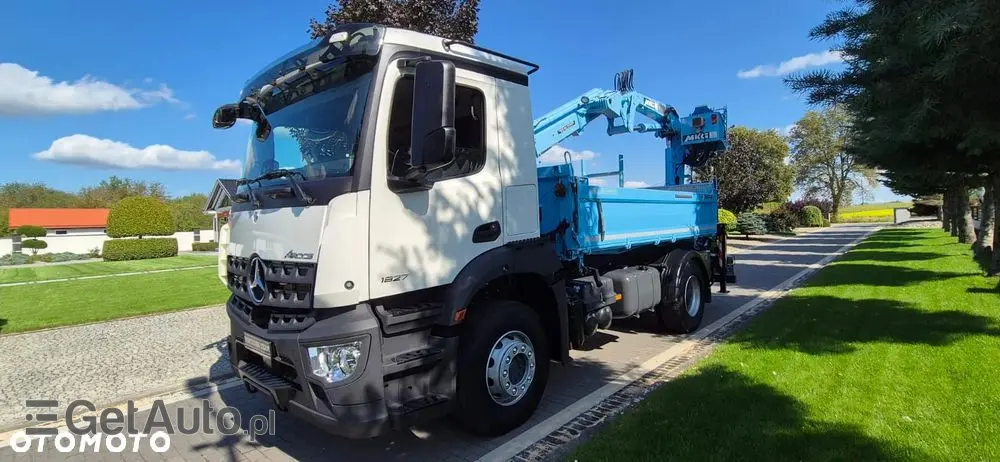MERCEDES-BENZ AROCS 1827///* 2018///* PRZEB 41 TYŚ///* HDS///* WYWROTKA///* ROTATOR///* 18000KG///* ŁYŻKA///* STAN JAK NOWY 