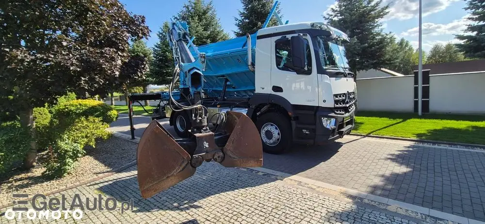 MERCEDES-BENZ AROCS 1827///* 2018///* PRZEB 41 TYŚ///* HDS///* WYWROTKA///* ROTATOR///* 18000KG///* ŁYŻKA///* STAN JAK NOWY 
