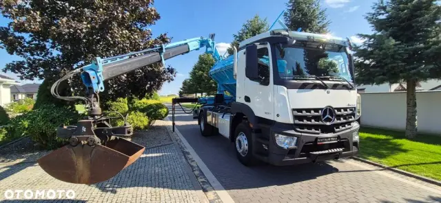 MERCEDES-BENZ AROCS 1827///* 2018///* PRZEB 41 TYŚ///* HDS///* WYWROTKA///* ROTATOR///* 18000KG///* ŁYŻKA///* STAN JAK NOWY 