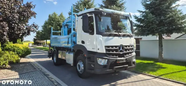 MERCEDES-BENZ AROCS 1827///* 2018///* PRZEB 41 TYŚ///* HDS///* WYWROTKA///* ROTATOR///* 18000KG///* ŁYŻKA///* STAN JAK NOWY 