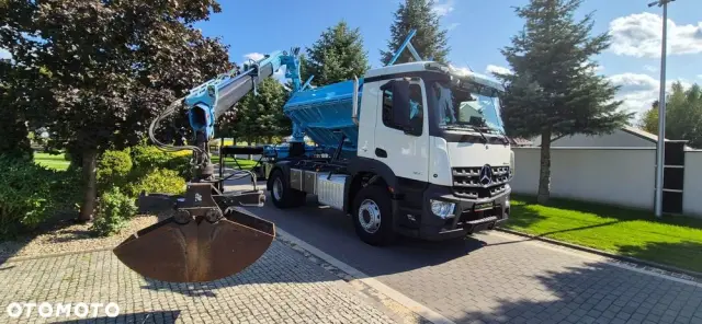 MERCEDES-BENZ AROCS 1827///* 2018///* PRZEB 41 TYŚ///* HDS///* WYWROTKA///* ROTATOR///* 18000KG///* ŁYŻKA///* STAN JAK NOWY 