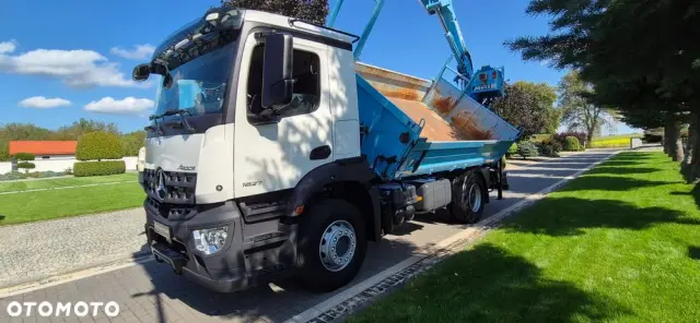MERCEDES-BENZ AROCS 1827///* 2018///* PRZEB 41 TYŚ///* HDS///* WYWROTKA///* ROTATOR///* 18000KG///* ŁYŻKA///* STAN JAK NOWY 